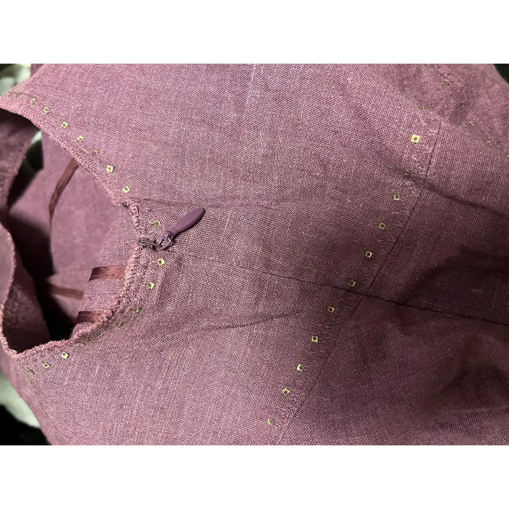 Alberta Ferretti Linen Dress