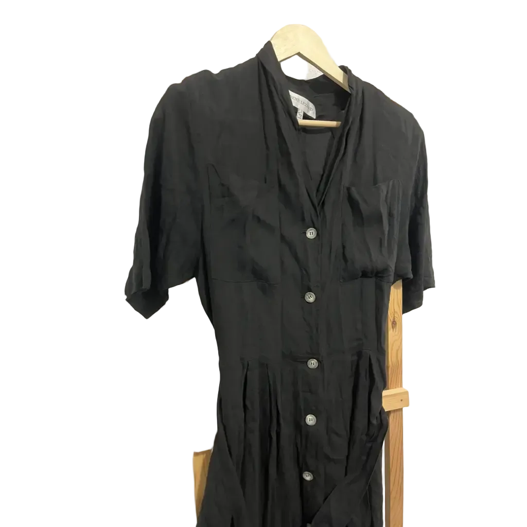 Rene Lezard Linen Maxi-Dress