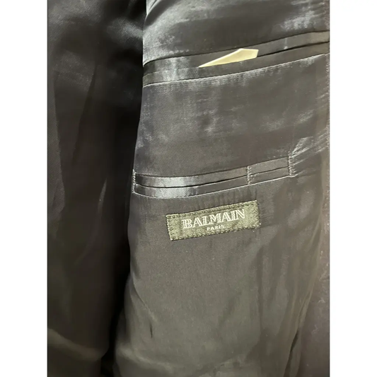 Balmain Linen Suit Jacket