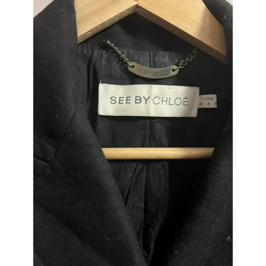 See by Chloe Long Coat