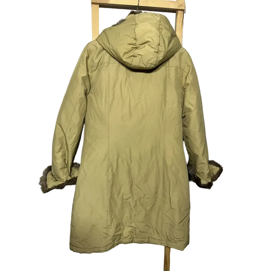 Woolrich Long Coat with Rabbit fur