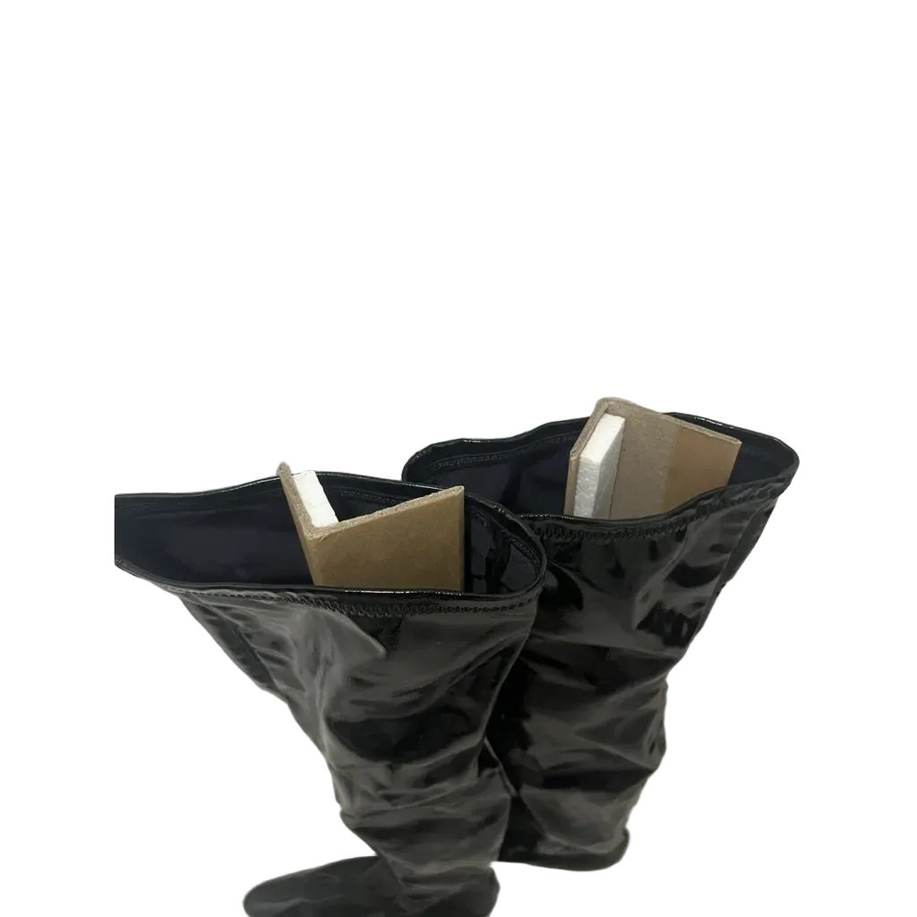 Maje Long Leather Boots