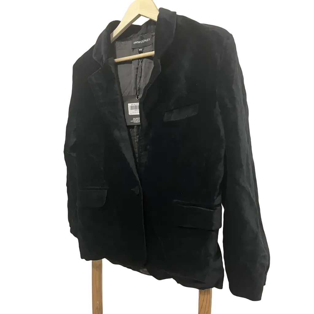 Cynthia Rowley Velvet Blazer