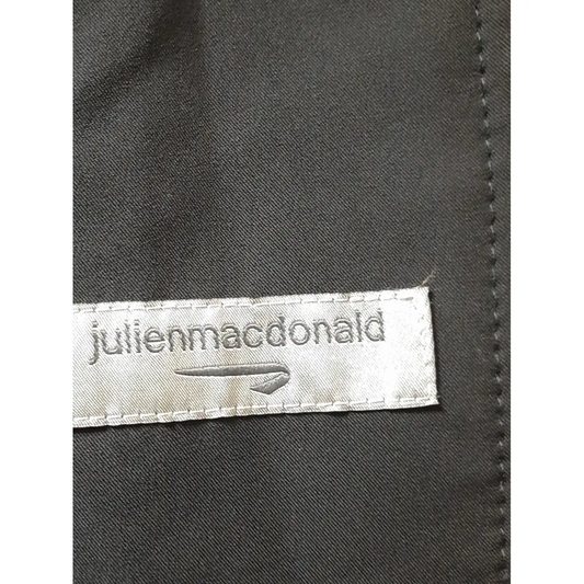 Julien Mac Donald Long Trench Coat