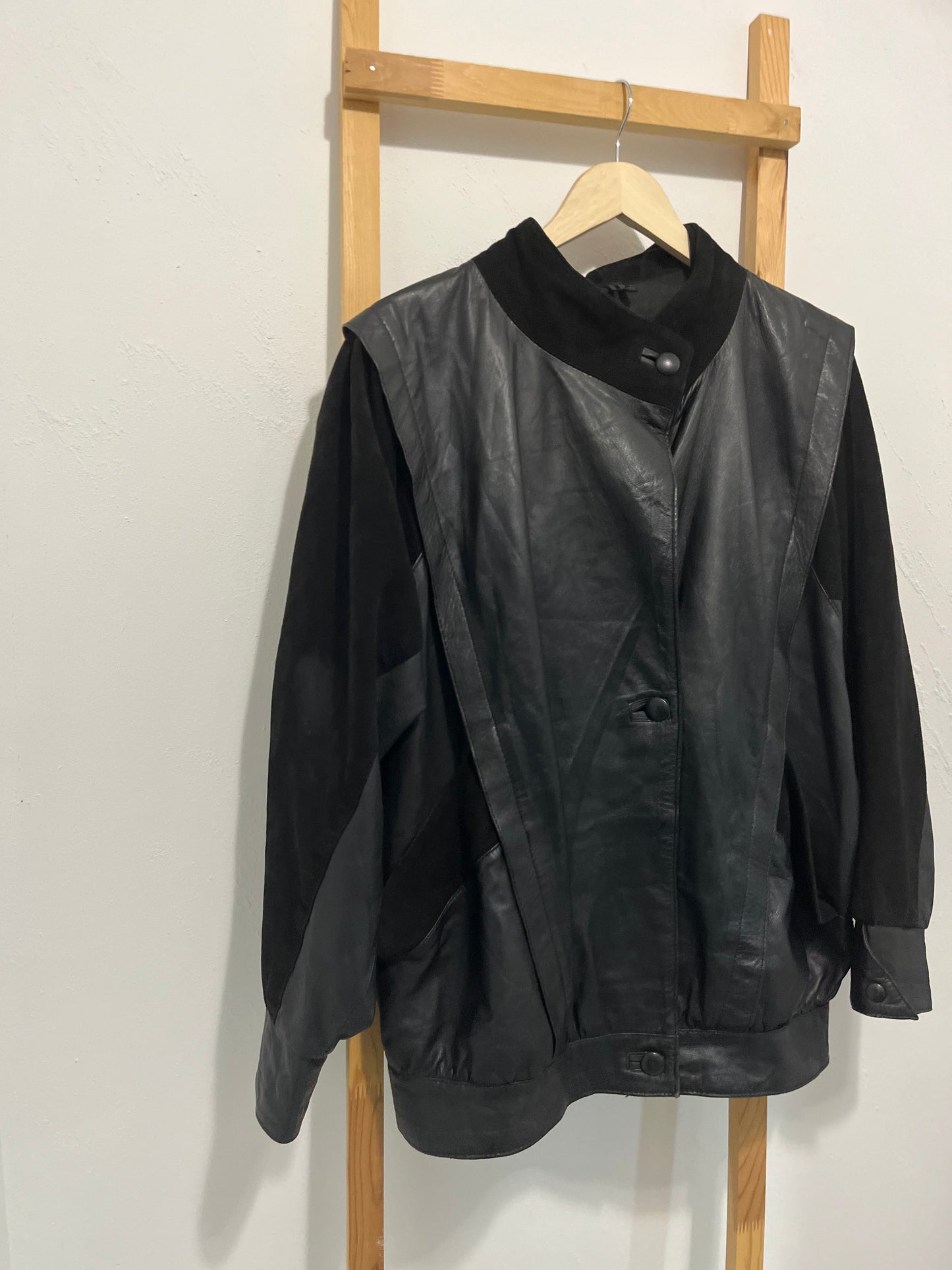 Vintage Leather Jacket Yves Saint Laurent