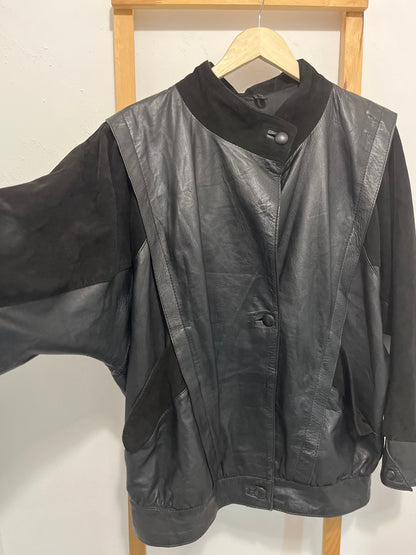 Vintage Leather Jacket Yves Saint Laurent