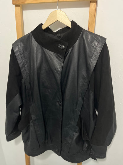 Vintage Leather Jacket Yves Saint Laurent
