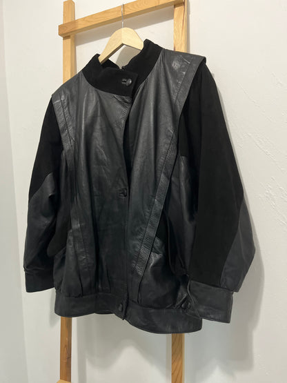 Vintage Leather Jacket Yves Saint Laurent