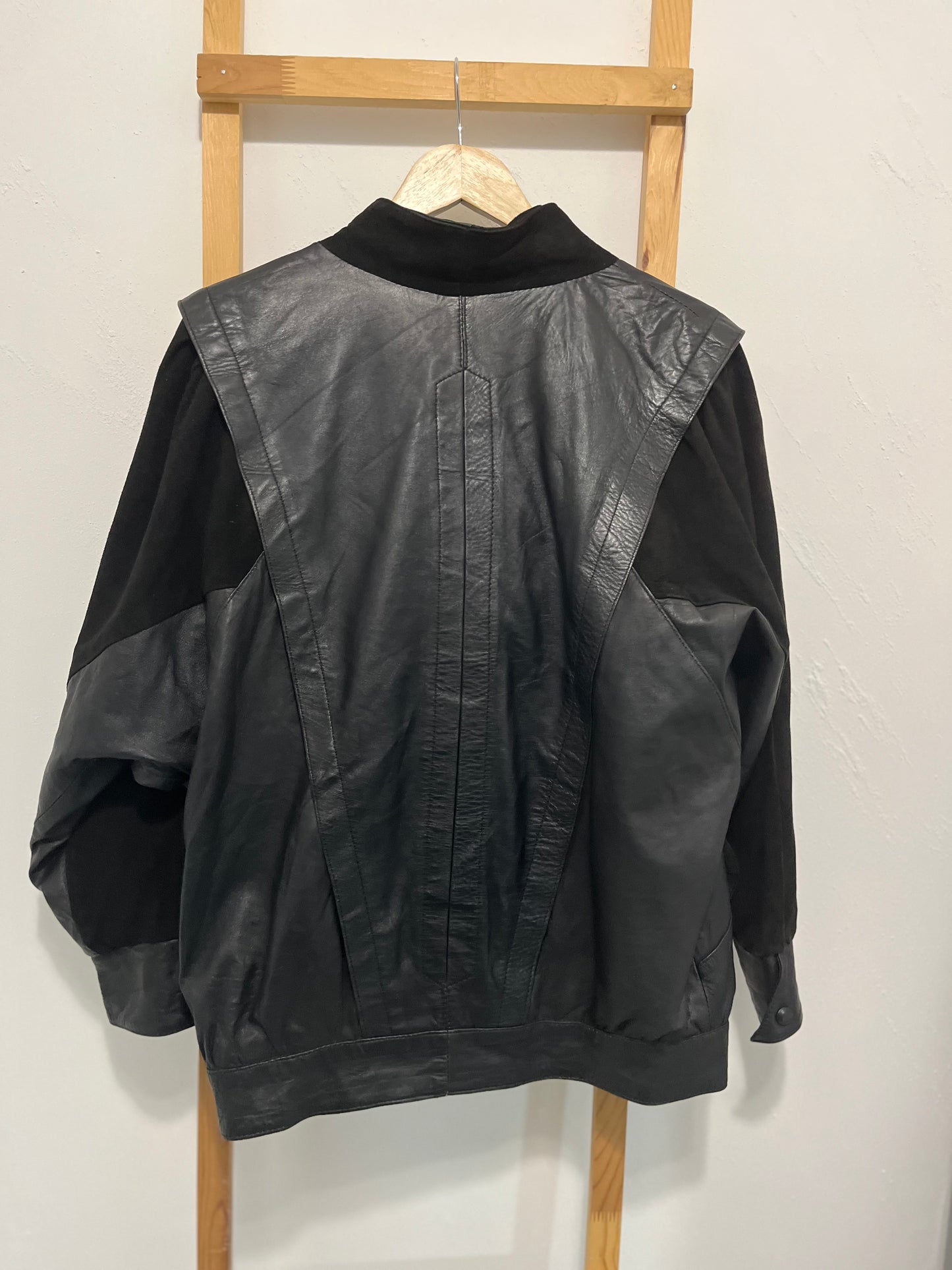 Vintage Leather Jacket Yves Saint Laurent