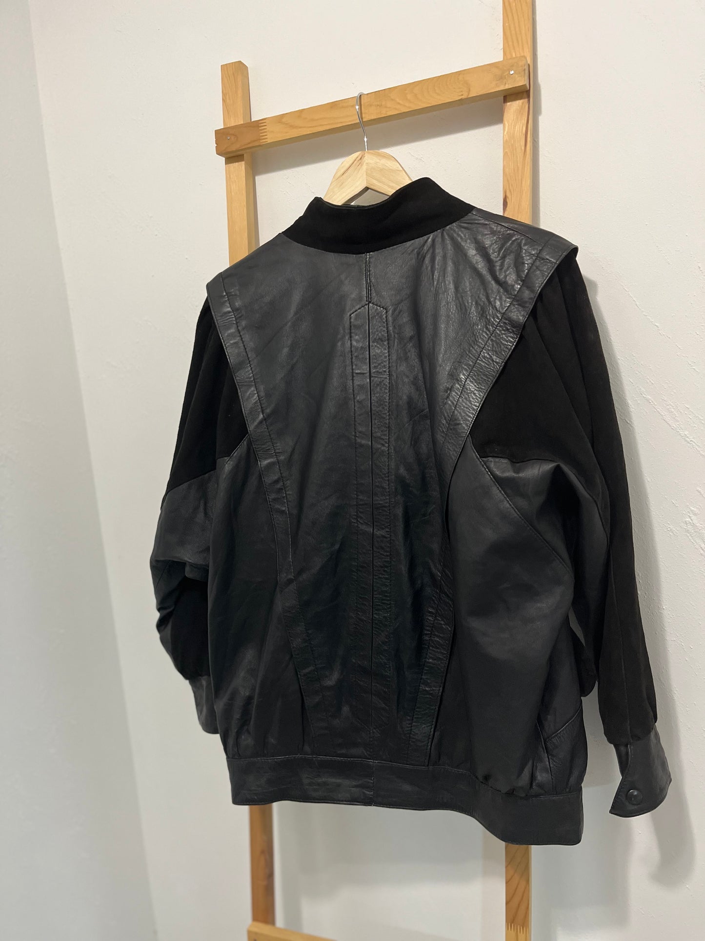 Vintage Leather Jacket Yves Saint Laurent