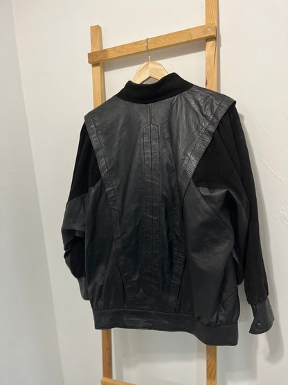 Vintage Leather Jacket Yves Saint Laurent