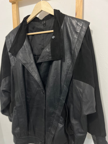Vintage Leather Jacket Yves Saint Laurent