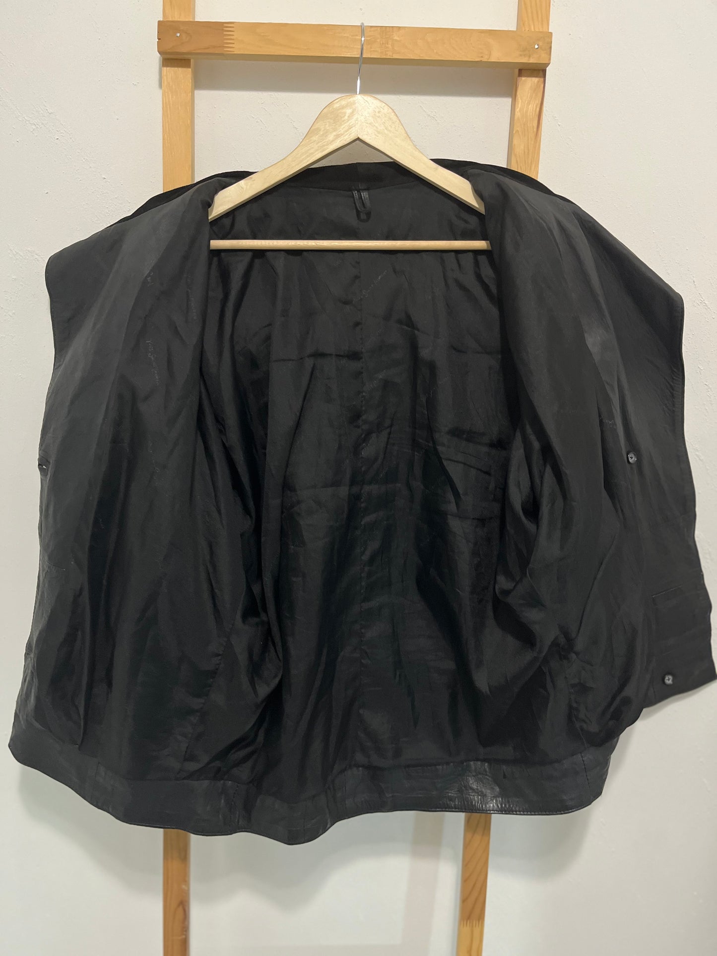 Vintage Leather Jacket Yves Saint Laurent
