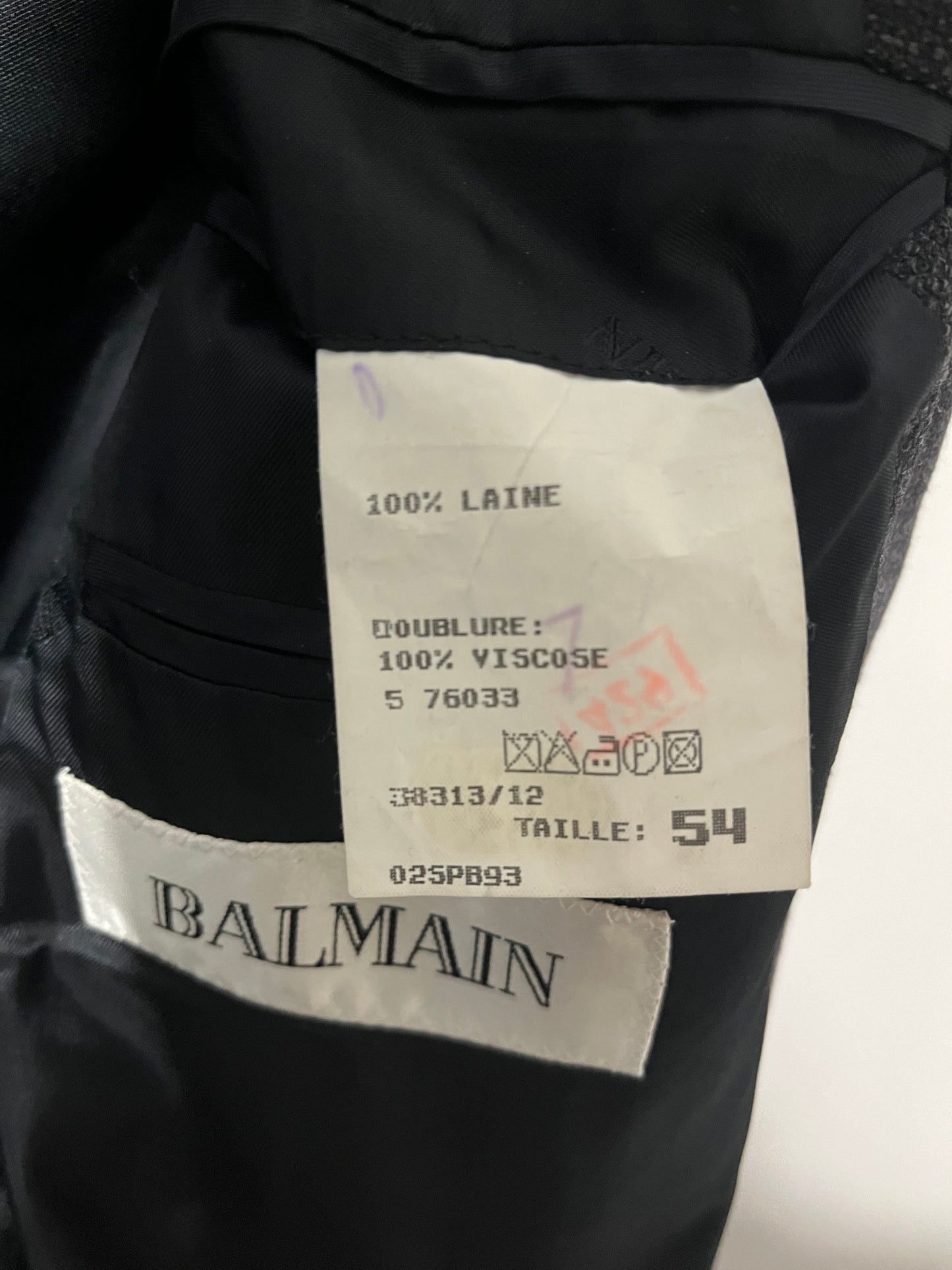 Balmain Suit Jacket