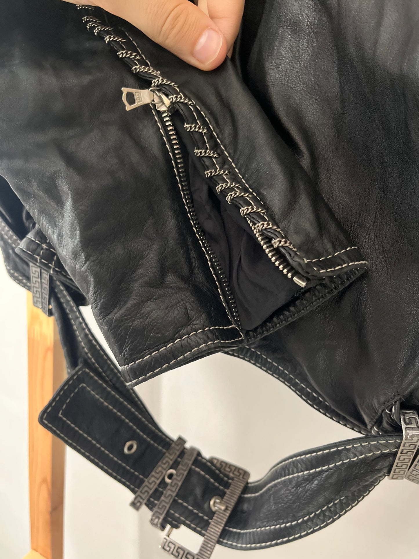 Gianni Versace Leather Jacket