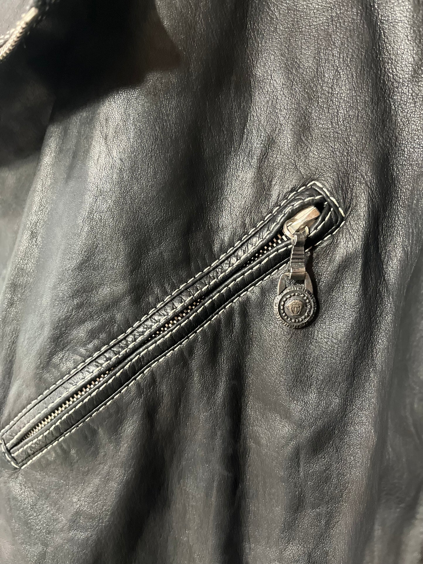 Gianni Versace Leather Jacket