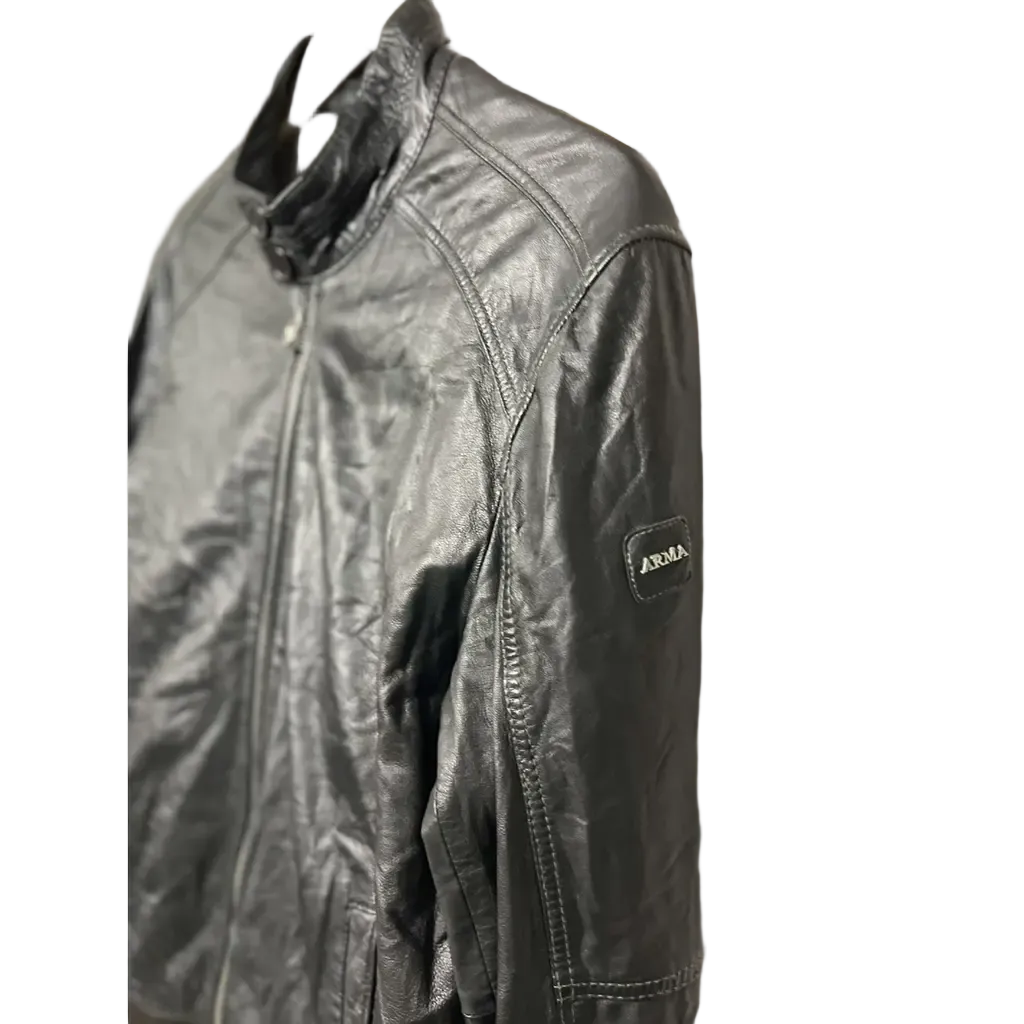 Arma Men Leather Jacket