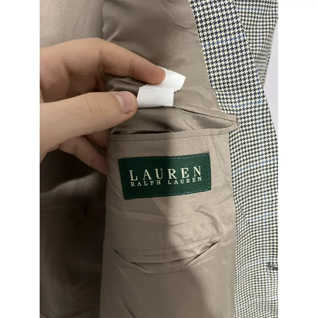 Ralph Lauren Silk Suit Jacket