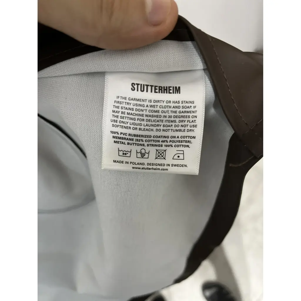 Stutterheim Men Raincoat