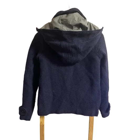 Bark Woolen Hooded Jacket