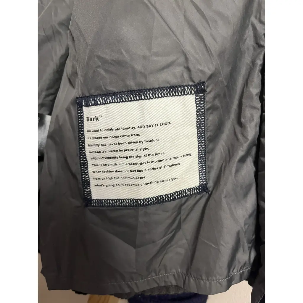 Bark Woolen Hooded Jacket