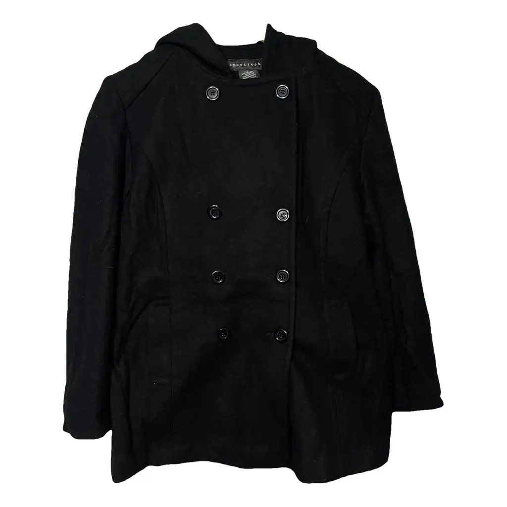 Apostrophe Hooded Coat