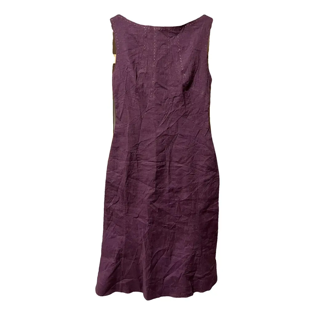 Alberta Ferretti Linen Dress