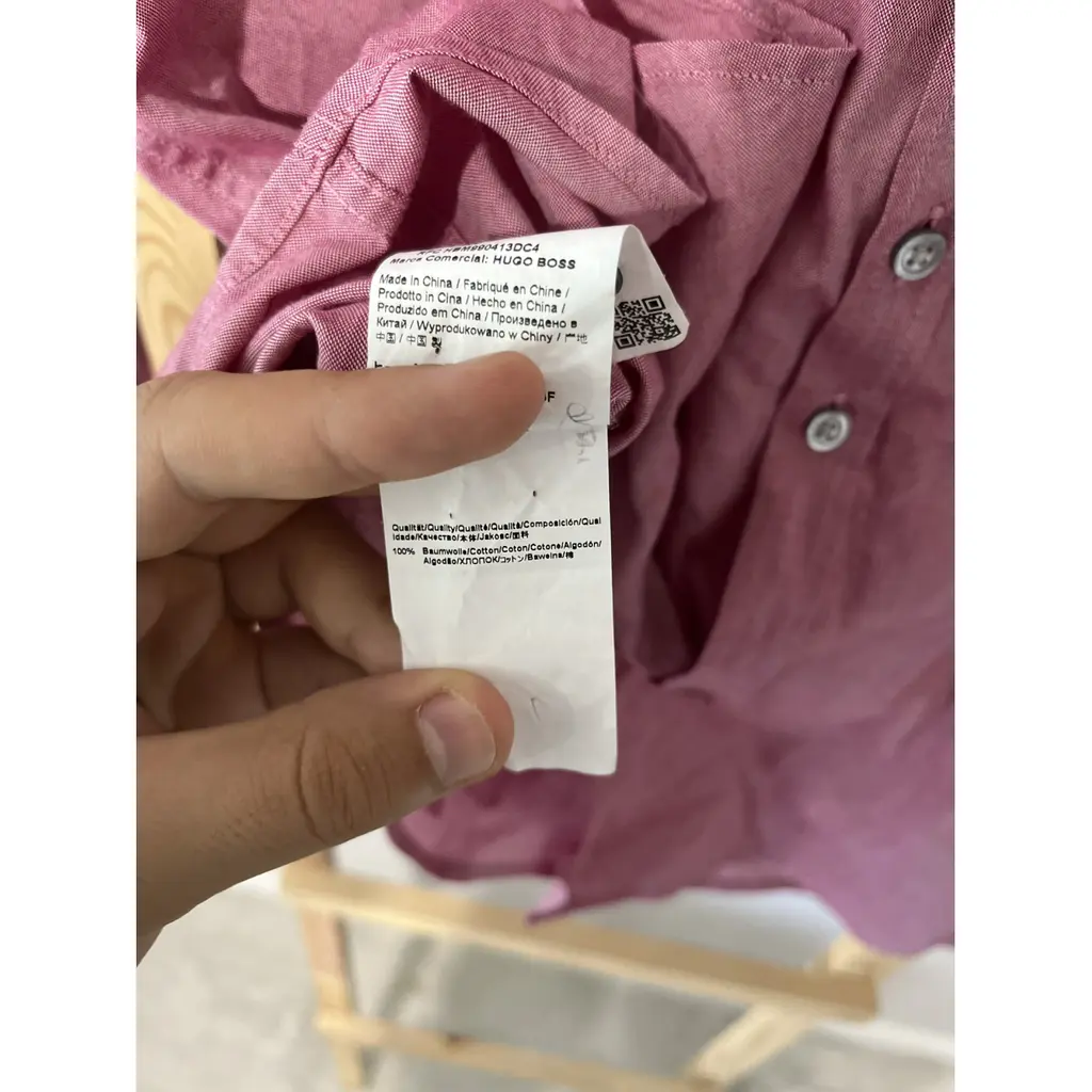 Hugo Boss Pink Shirt