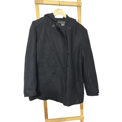 Apostrophe Hooded Coat