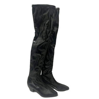 Maje Long Leather Boots