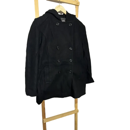 Apostrophe Hooded Coat