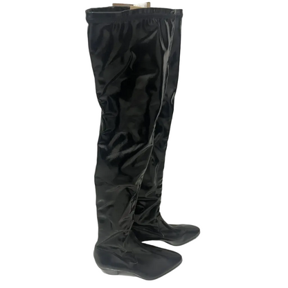 Maje Long Leather Boots