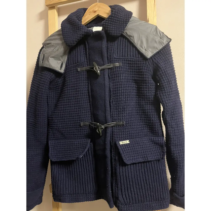 Bark Woolen Hooded Jacket