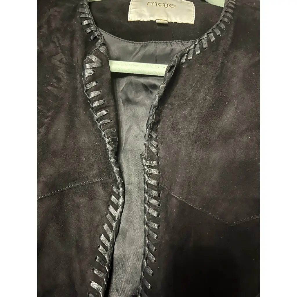 Maje Leather Jacket
