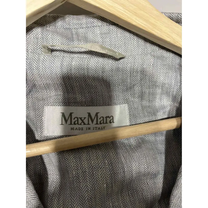 Max Mara Linen Trench Coat