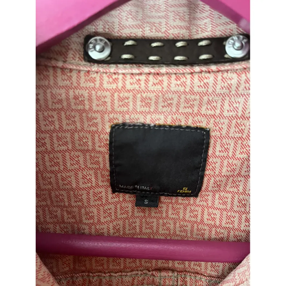 Fendi Denim Logo Jacket