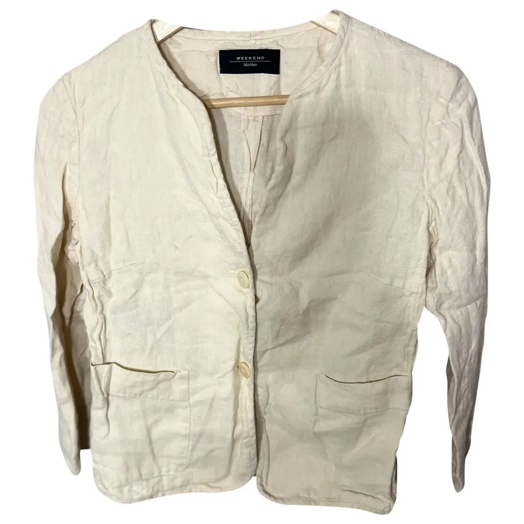 Max Mara Weekend Linen Jaclet