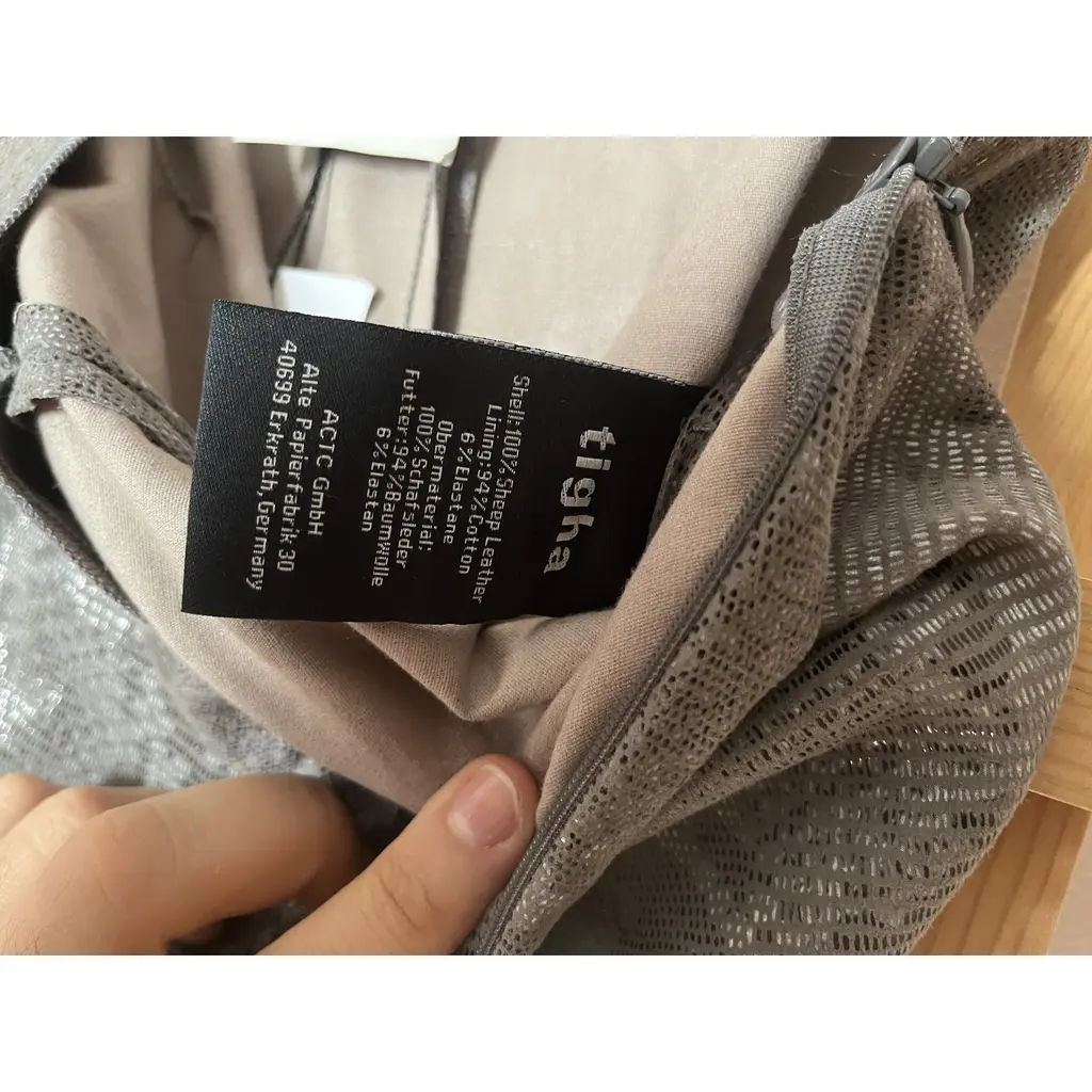 Tigha Leather Trousers