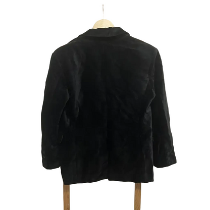 Cynthia Rowley Velvet Blazer