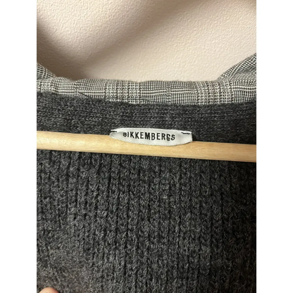 Bikkembergs Woolen Hooded Jacket