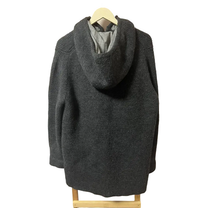 Bikkembergs Woolen Hooded Jacket