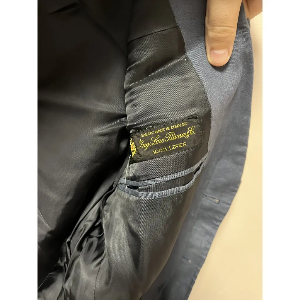 Ing Loro Piana Linen Suit Jacket
