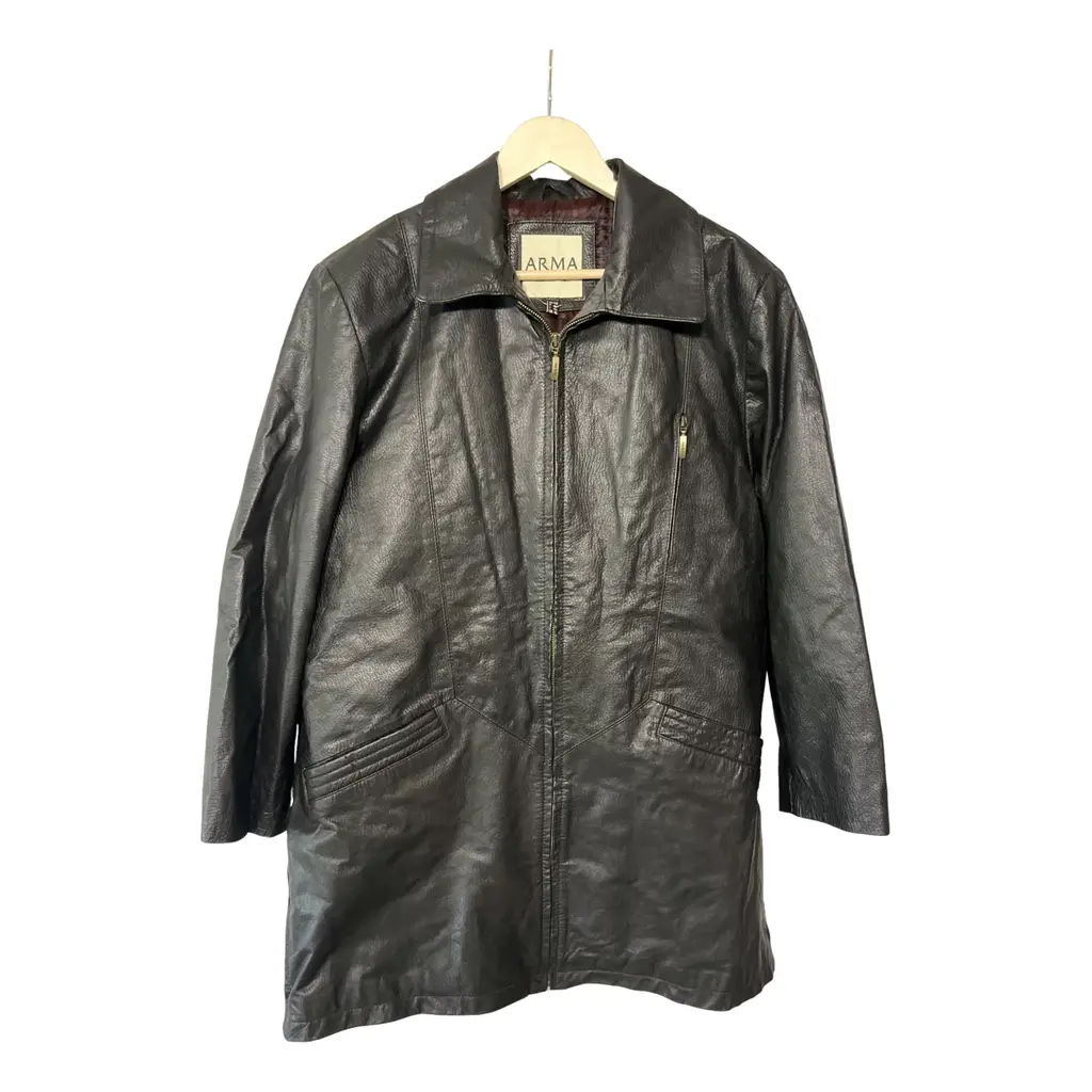 Arma Leather Coat