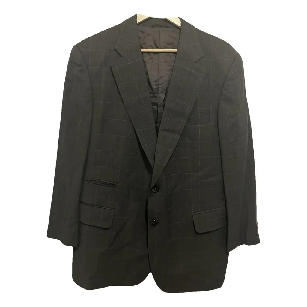 Burberrys Vintage Cashmere and Wool Suit Jacket