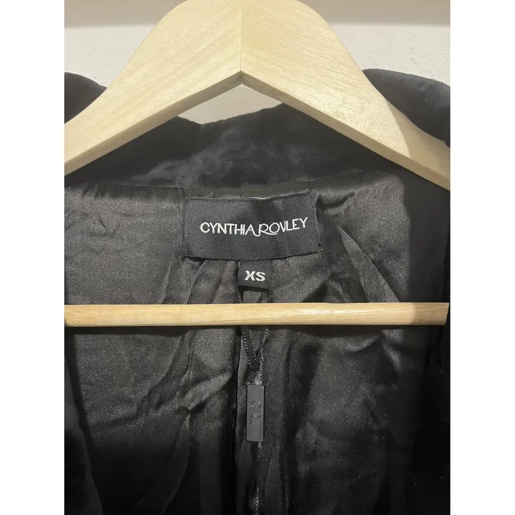 Cynthia Rowley Velvet Blazer