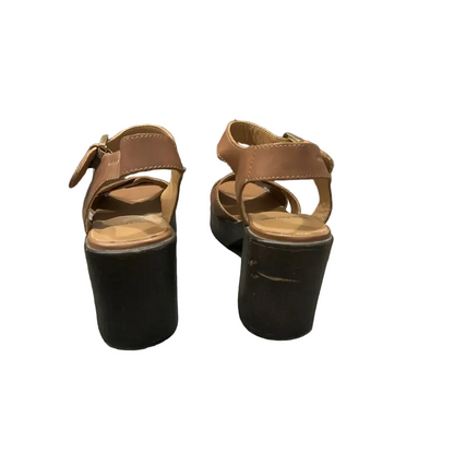 Vagabond Leather High Sandals