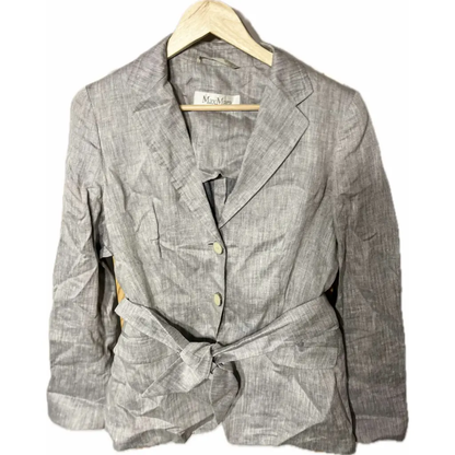 Max Mara Linen Trench Coat