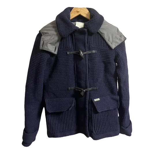 Bark Woolen Hooded Jacket