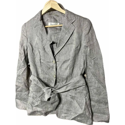 Max Mara Linen Trench Coat