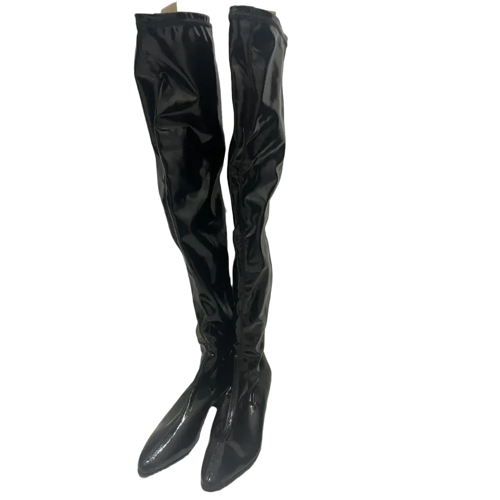 Maje Long Leather Boots